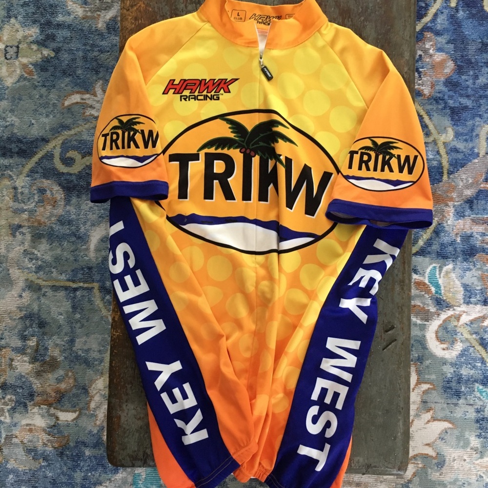 Hawk Key West triathlon racing jersey